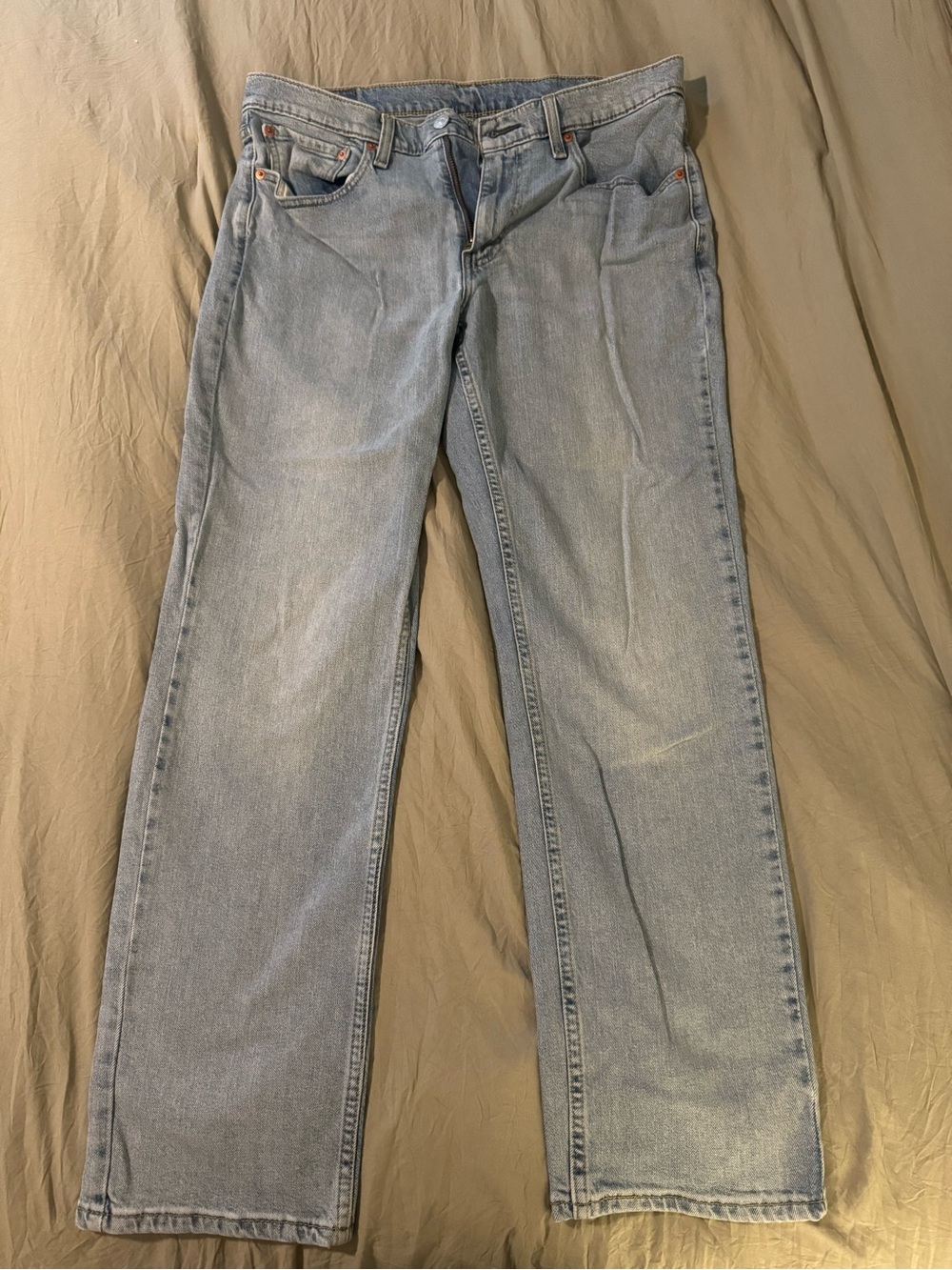 Levi's Light Blue Straight-Leg Men's Jeans